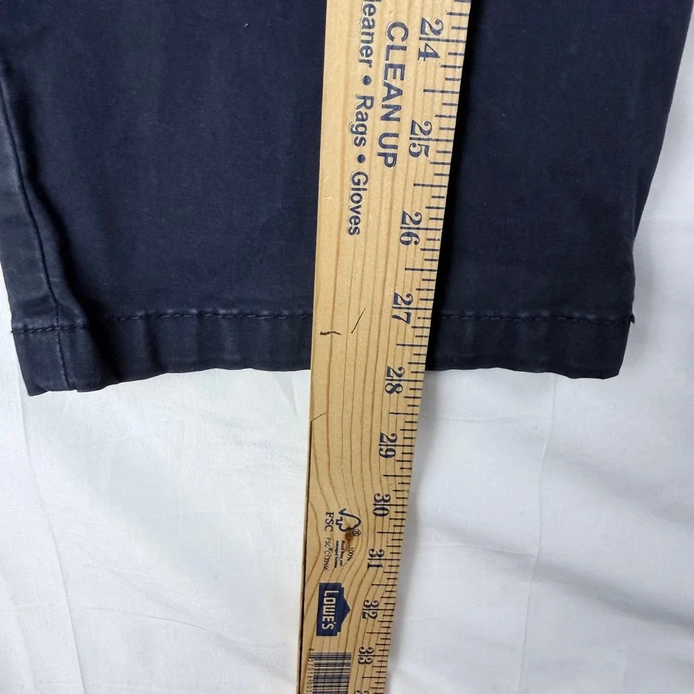 Tommy Hilfiger‎ Mens Regular Fit Stretch Chino Pants Navy Blue 34x30 RN77806